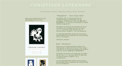 Desktop Screenshot of christianelatendorf.de